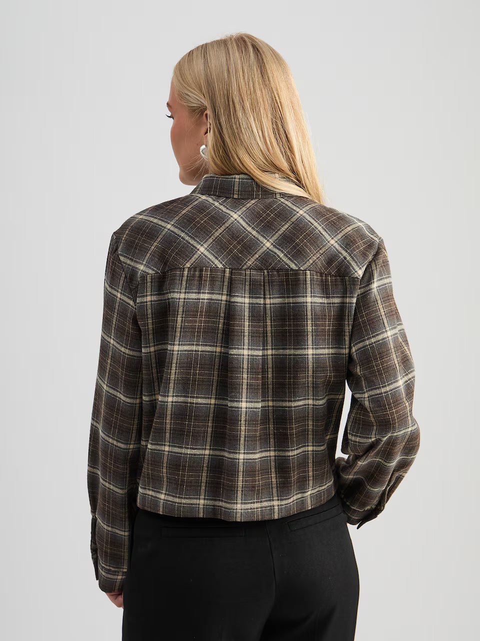 Minus | Regine Shirt Tiramisu Checked