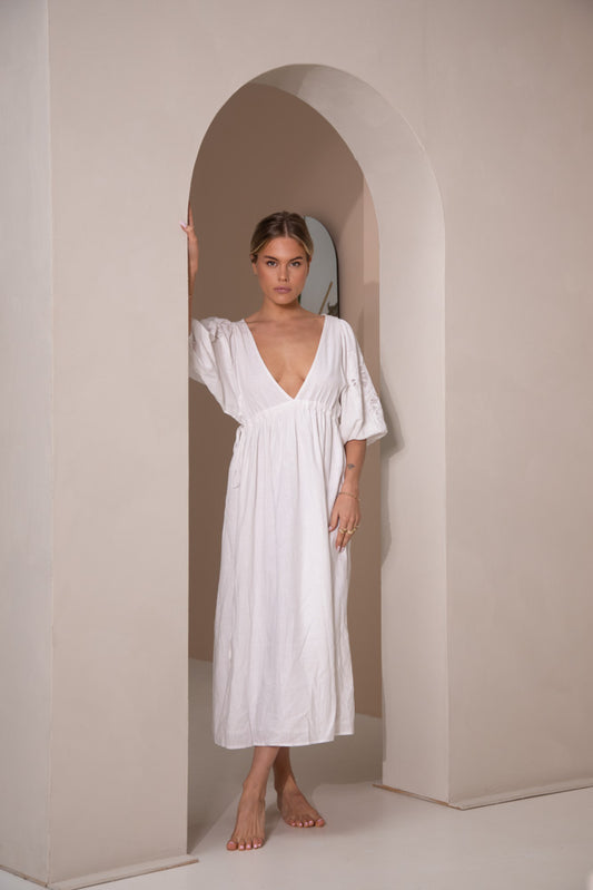 Ismay Label | Gigi dress - white