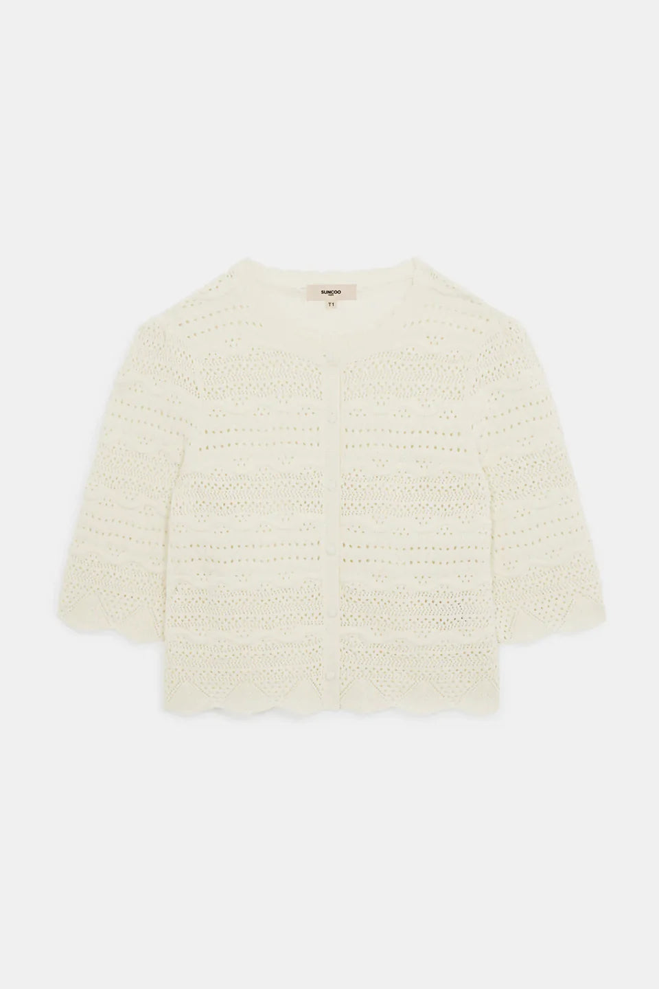 Suncoo Paris | Ganach Jacket Blanc Casse