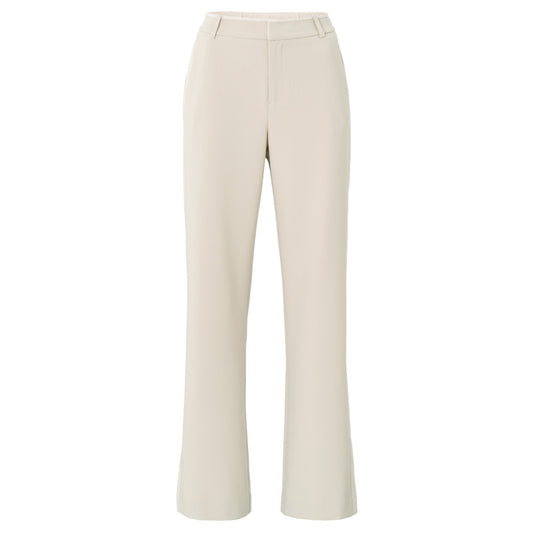 YAYA | Geweven pantalon met wijde pijpen en zij-streepdetails - 01-301171-501