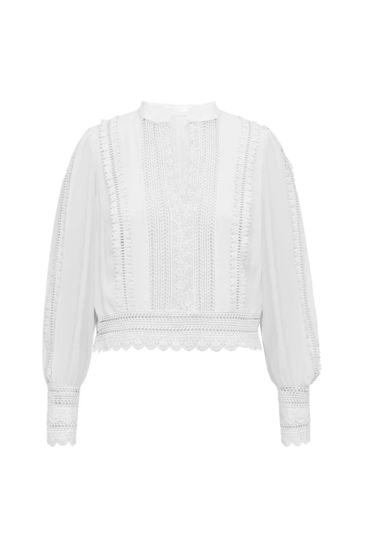 Gossia | RabiaGO Blouse White G2027