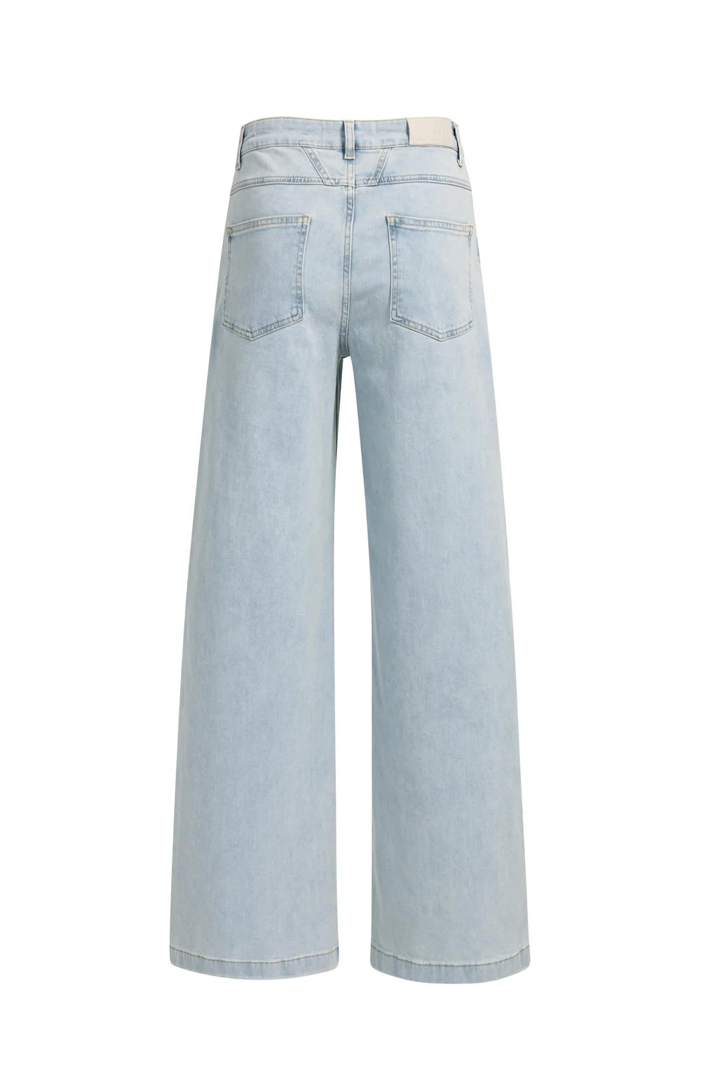 YAYA | Jeans Hoge Taille Wijde Pijpen Light Blue Denim