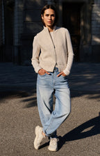 YAYA | High-Waist Jeans Met Losvallende Pasvorm En Lichte Wassing