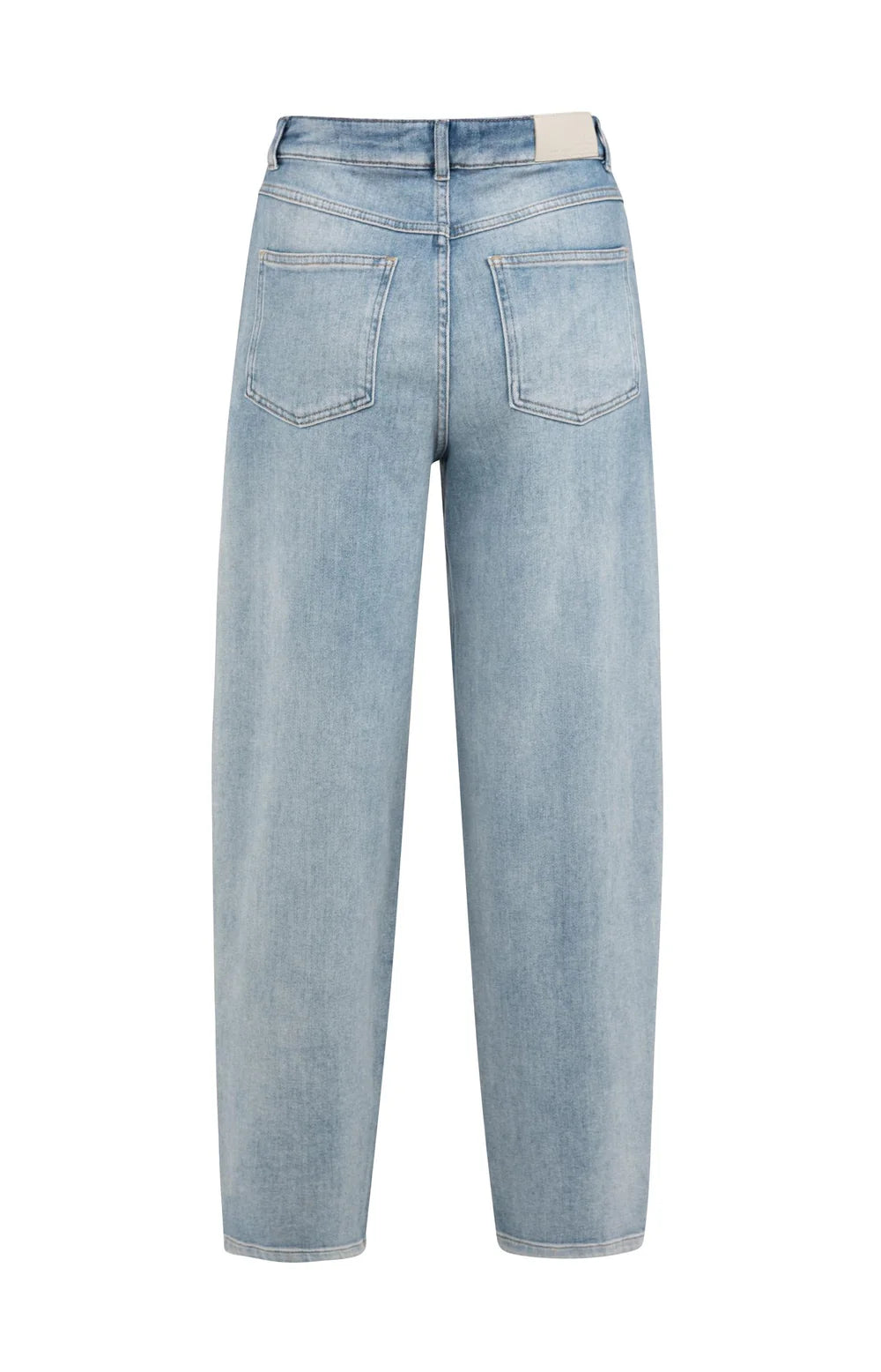YAYA | High-Waist Jeans Met Losvallende Pasvorm En Lichte Wassing