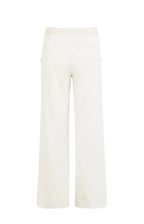 YAYA | Hoge Taille Broek Off White