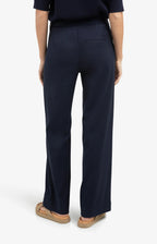 YAYA | Hoge Taille Broek Navy Blue