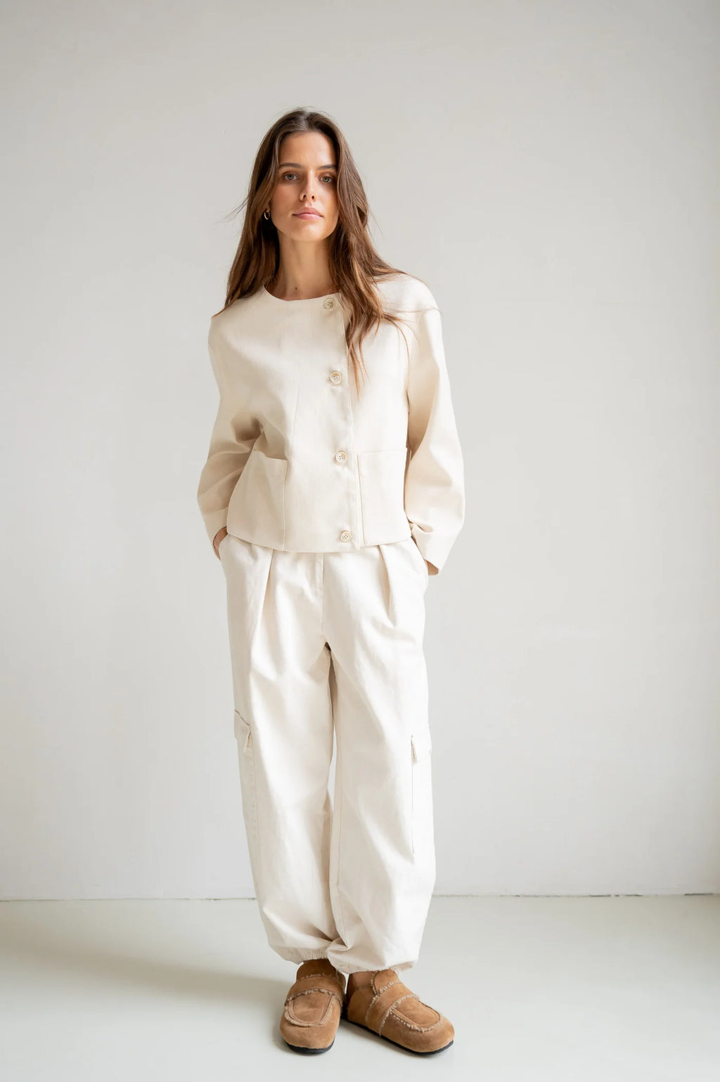 Penn & Ink N.Y | Jacket Ecru