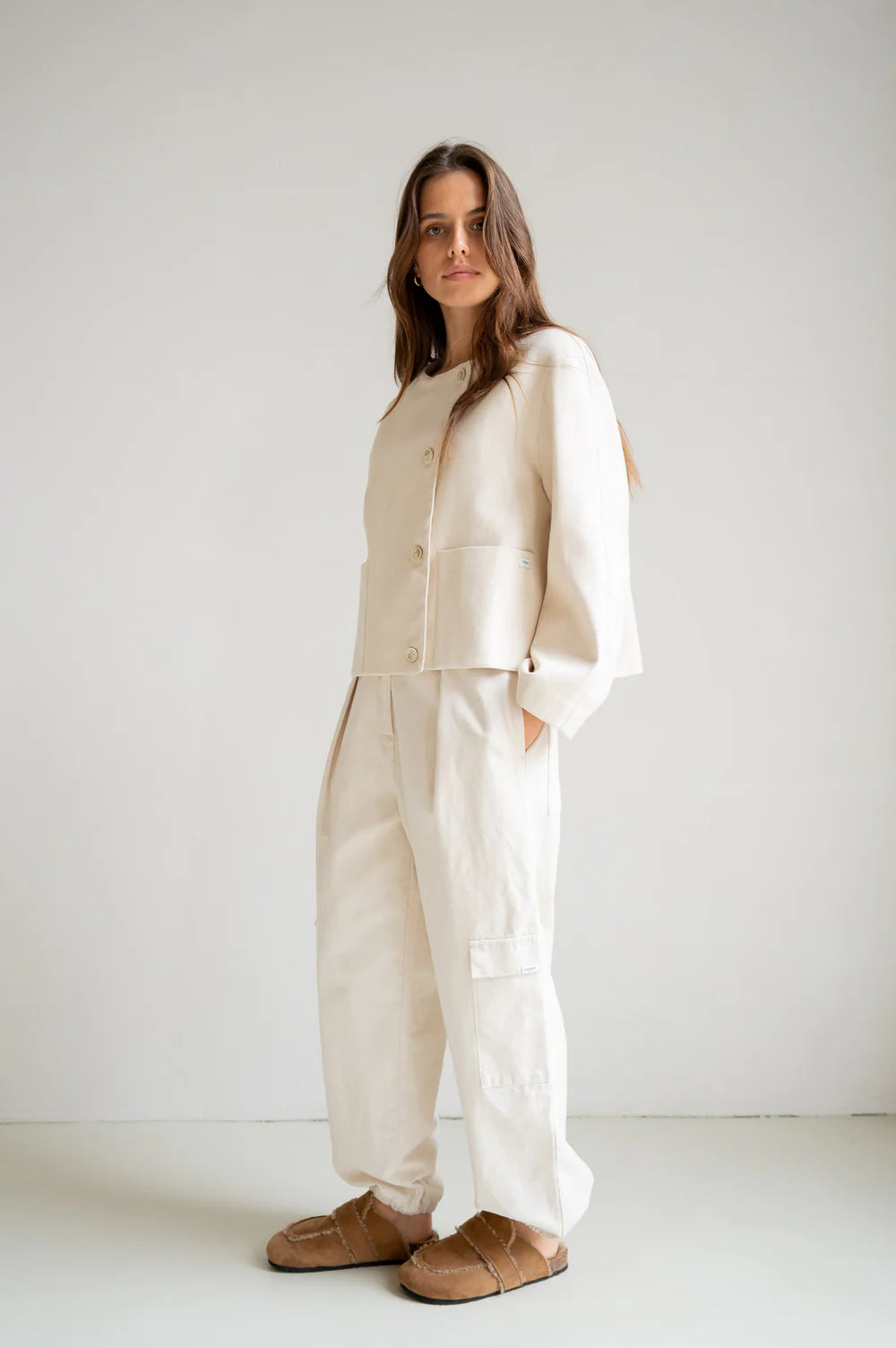 Penn & Ink N.Y | Jacket Ecru