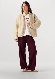 Penn & Ink N.Y | teddy jacket - ecru - W25C281