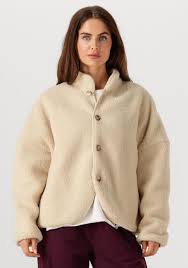 Penn & Ink N.Y | teddy jacket - ecru - W25C281