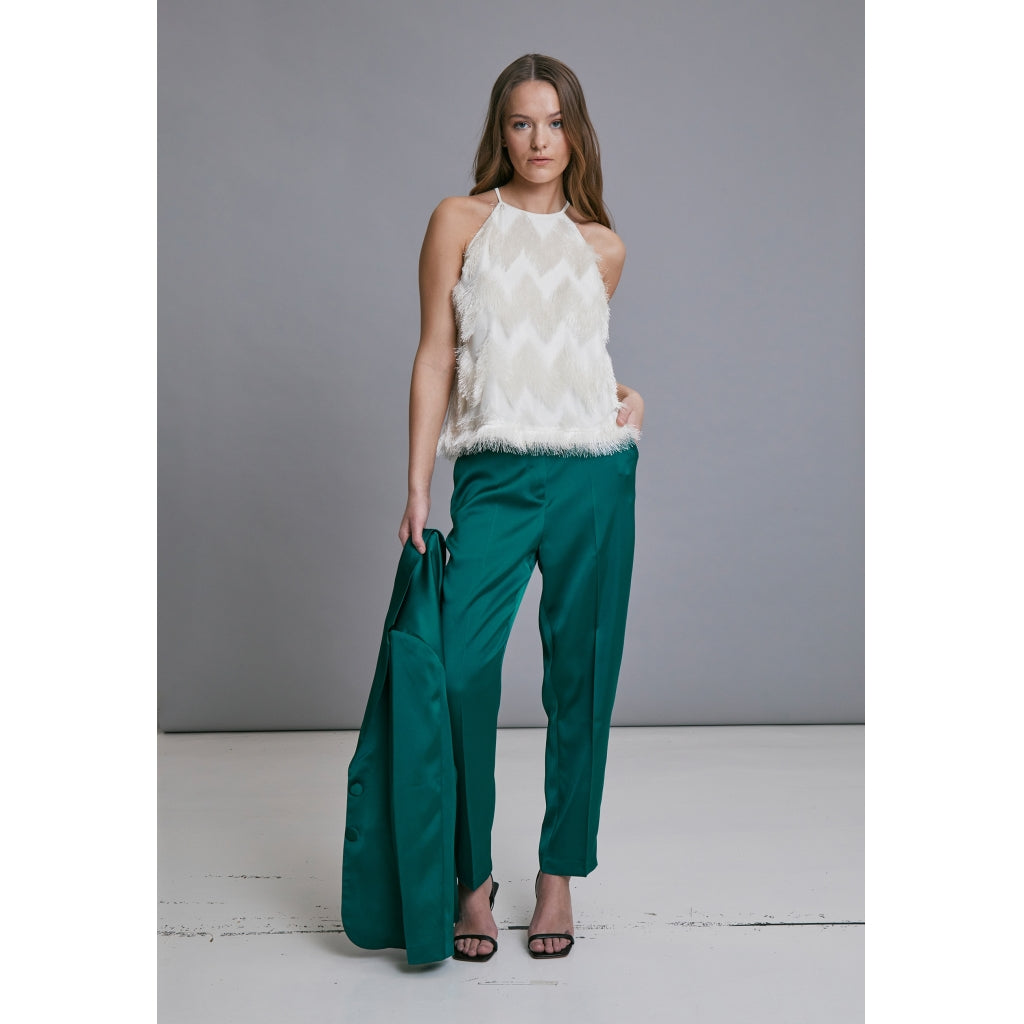 Minus | Justina ankle length pant - Jade Green