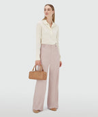 Josh V | Kate High Rise Wide Leg Pantalon Dusty Rose