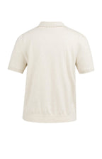 YAYA | Gebreid Vest Met Korte Mouwen En Knopen Kit Beige Melange