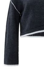 YAYA | Knitted Sweater Collegiate Blue Melange