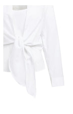 YAYA | Knitted Blouse Matching Top Pure White