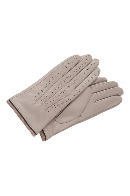 YAYA | Leren handschoenen met elegante details - 03-203007-309