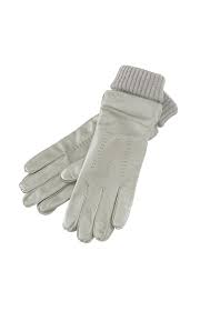 YAYA | Leren handschoenen met subtiele stiksels - 03-203012-409