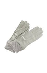 YAYA | Leren handschoenen met subtiele stiksels - 03-203012-409