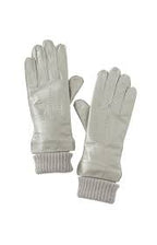 YAYA | Leren handschoenen met subtiele stiksels - 03-203012-409