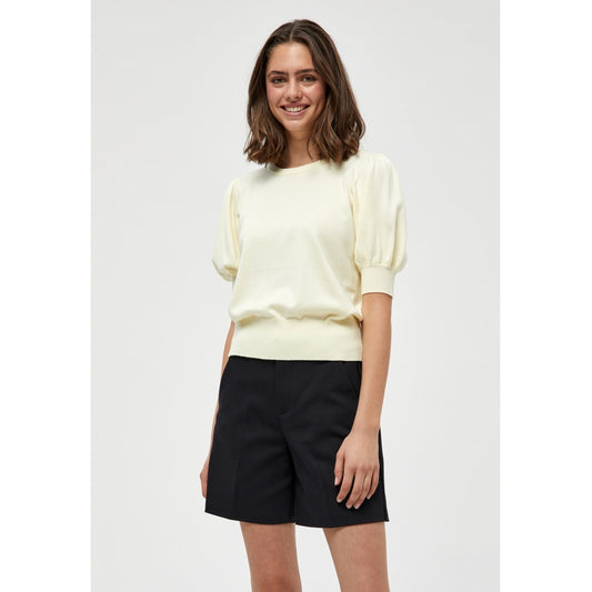 Minus | Liva knit tee - lemon sorbet