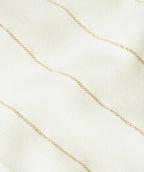 Josh V. | Mies  - high waisted wide leg pantalon met lurex - light ecru - JV-2506-0402