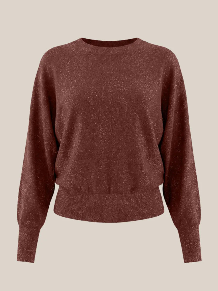 Minus | Dana Bat Sleeve Knit Pullover Andorra Red