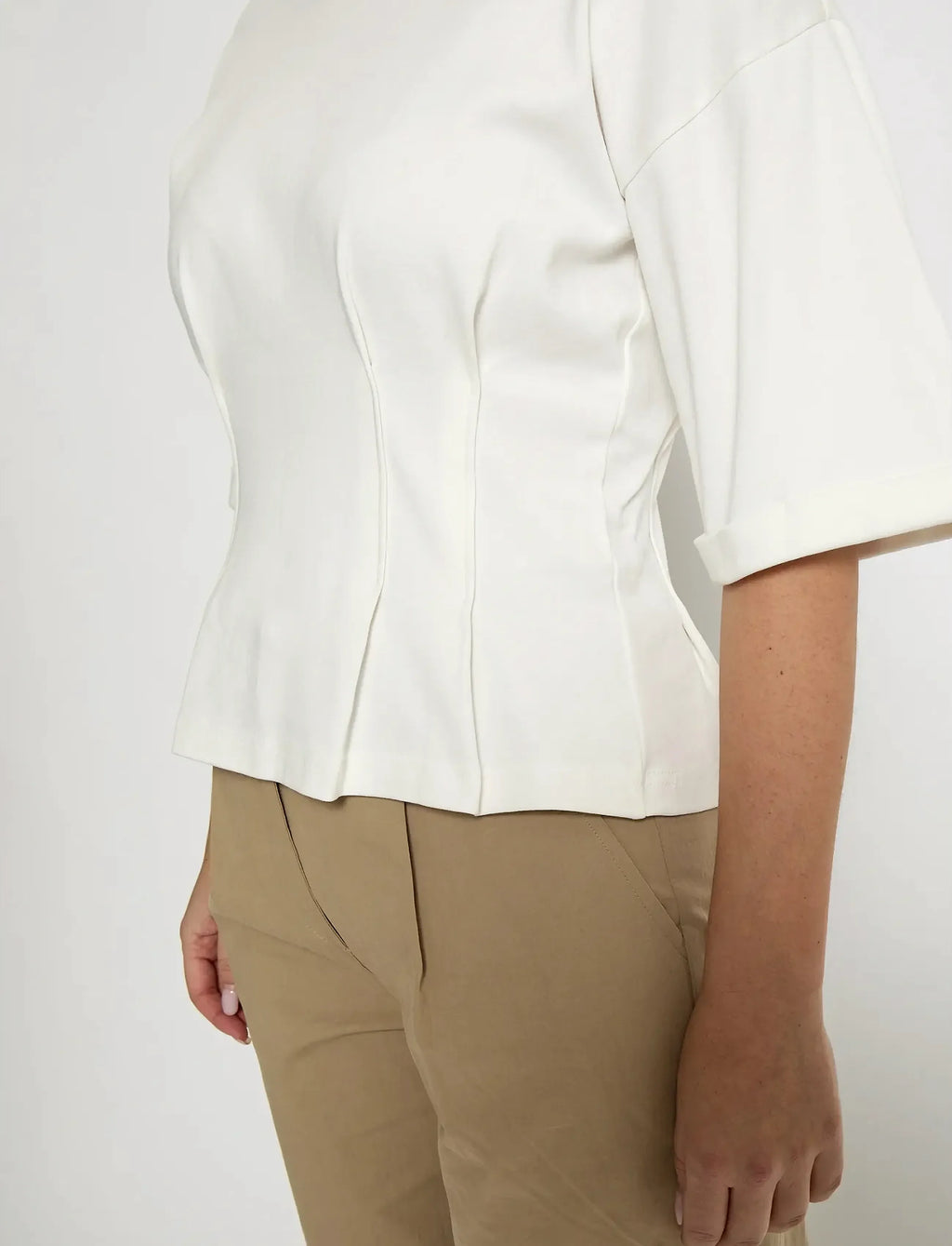 Minus | Juniana T-shirt Cloud Dancer