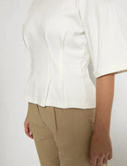 Minus | Juniana T-shirt Cloud Dancer