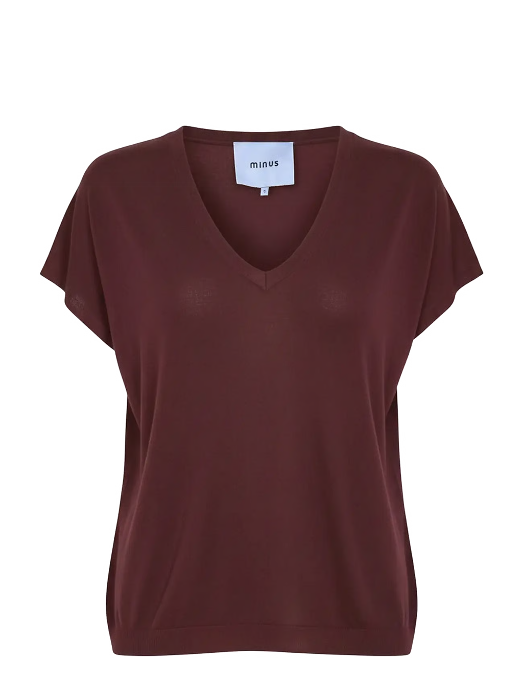 Minus | Peyton Batsleeve Knit T-shirt Adorra Red