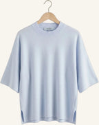 Minus | Lupi Knit T-shirt Skyway Blue