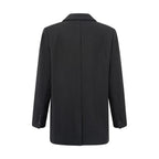 YAYA | Oversized blazer met lange mouwen, zakken en enkele knoop - 01-501051-409