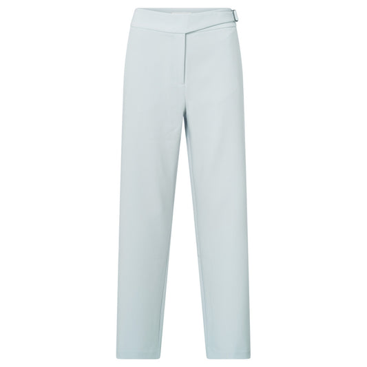 YAYA | northern droplet grey - Pantalon met hoge taille en gespsluiting- 01-301174-502