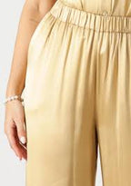 Greek Archaic Kori | Pants loose elasticated waist - gold - s25k-110092