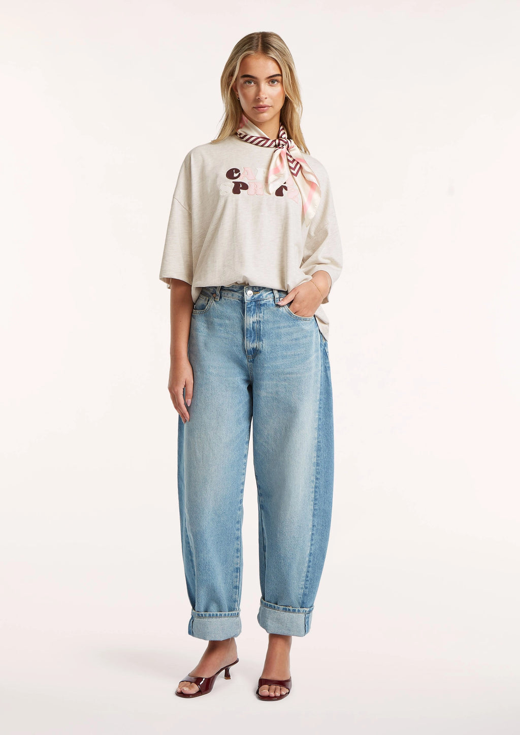 Circle of Trust | Rane Top Beige Melange