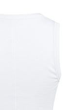 YAYA | Geribd Singlet Pure White