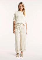 Circle of Trust | Rose Knit White Smoke