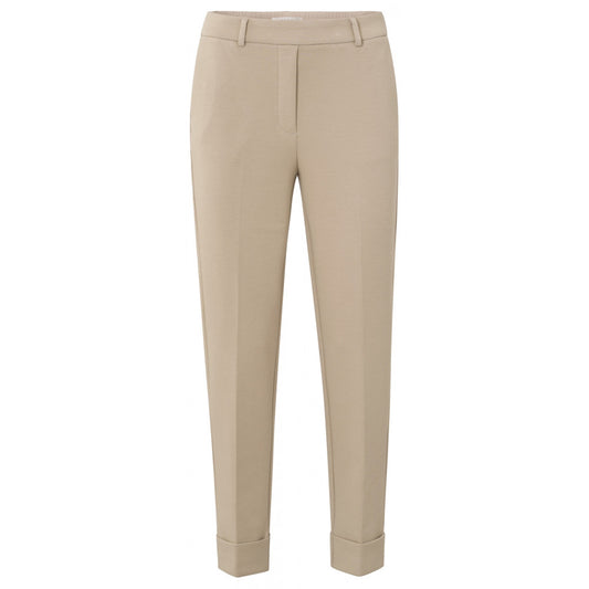 YAYA | Scuba pantalon met rechte pijpen en verstelbare tailleband - 01-309168-501