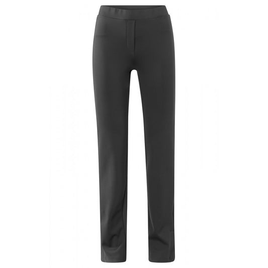 YAYA | Scuba legging with flared leg and slit in slim fit - 01-309089-310