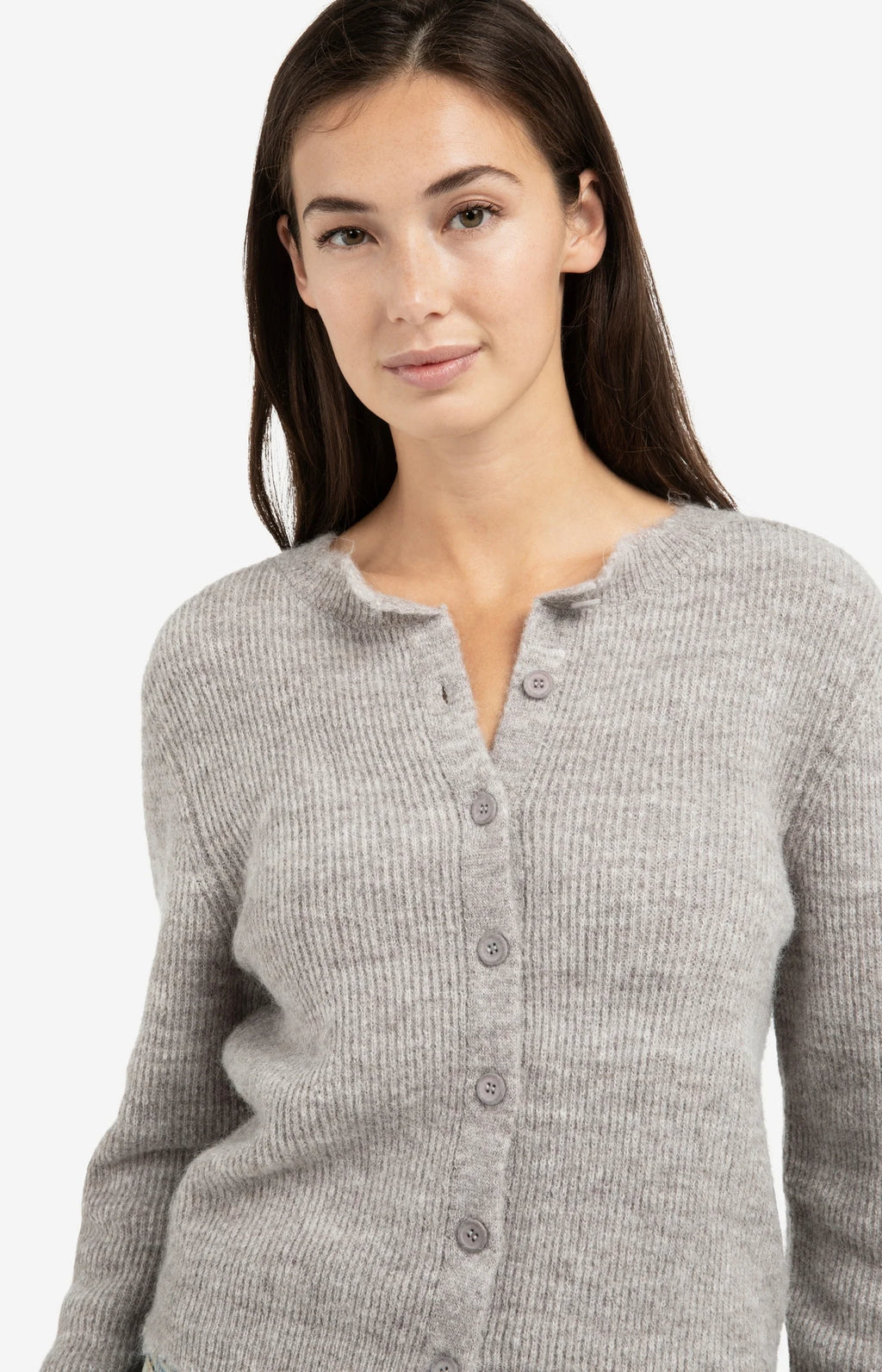 YAYA | Cardigan Cloud Grey Melange