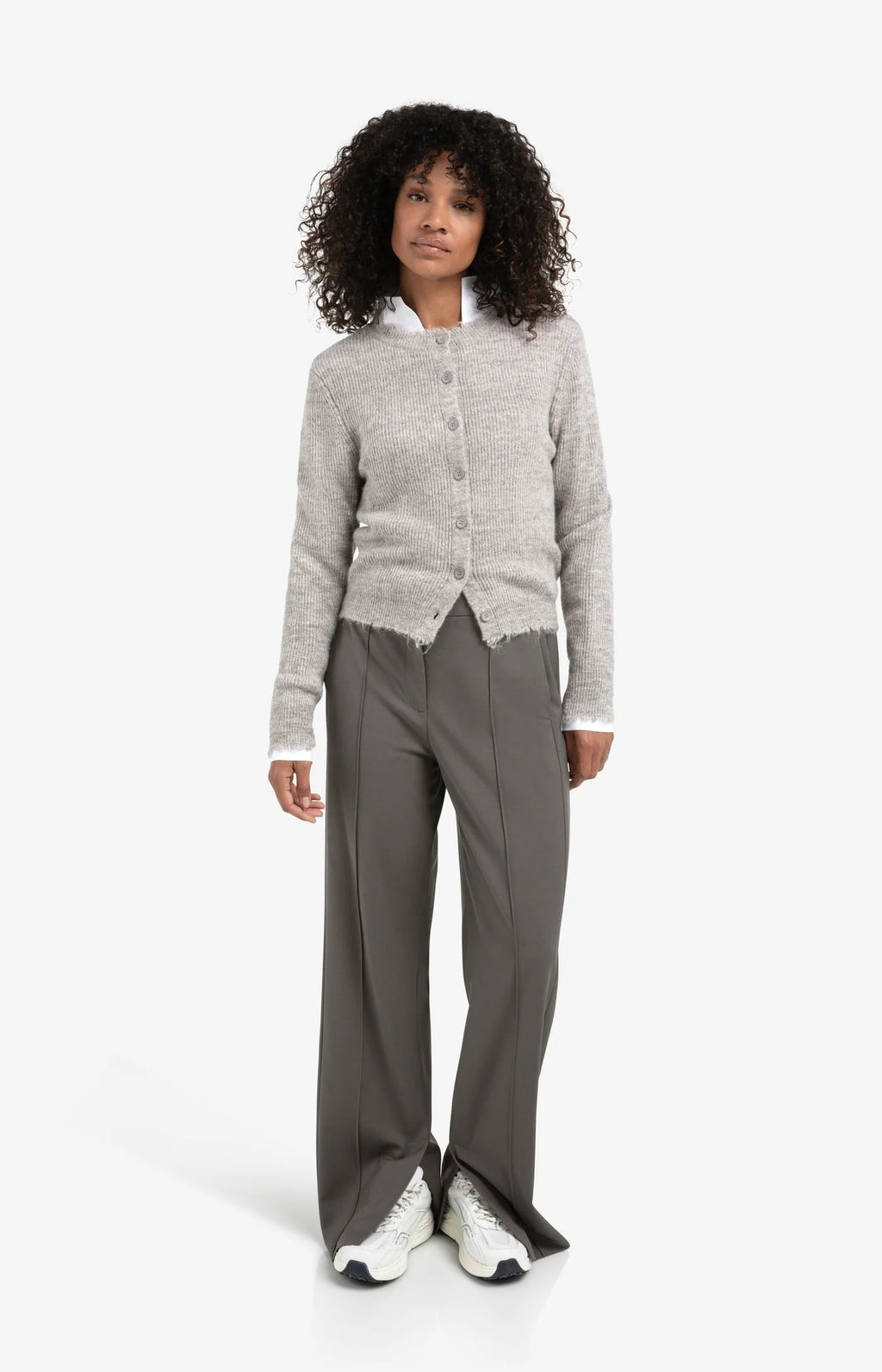 YAYA | Cardigan Cloud Grey Melange