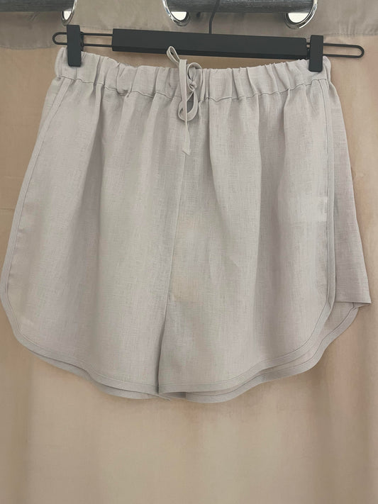 Greek Archaic Kori | shorts drawstring - ice - S25K-110351