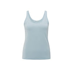 YAYA | Singlet met diepe ronde halslijn - babyblue - 01-729040-506