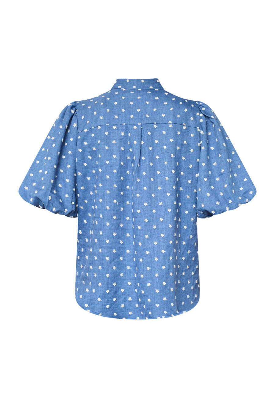 Sisters Point | Ella Shirt Blue Flower