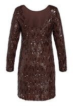 Sisters Point | Paillet Jurk Bruin - GAVEA