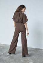 Sisters Point | Jumpsuit Chocolate Brown