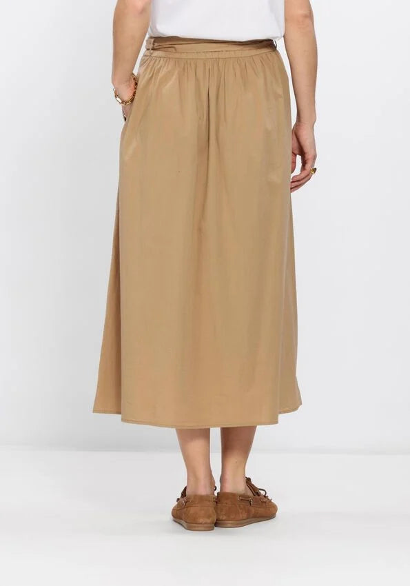 Penn & Ink N.Y | Maxirok Skirt Camel