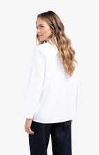 YAYA | Soft Oversized Blouse Pure White