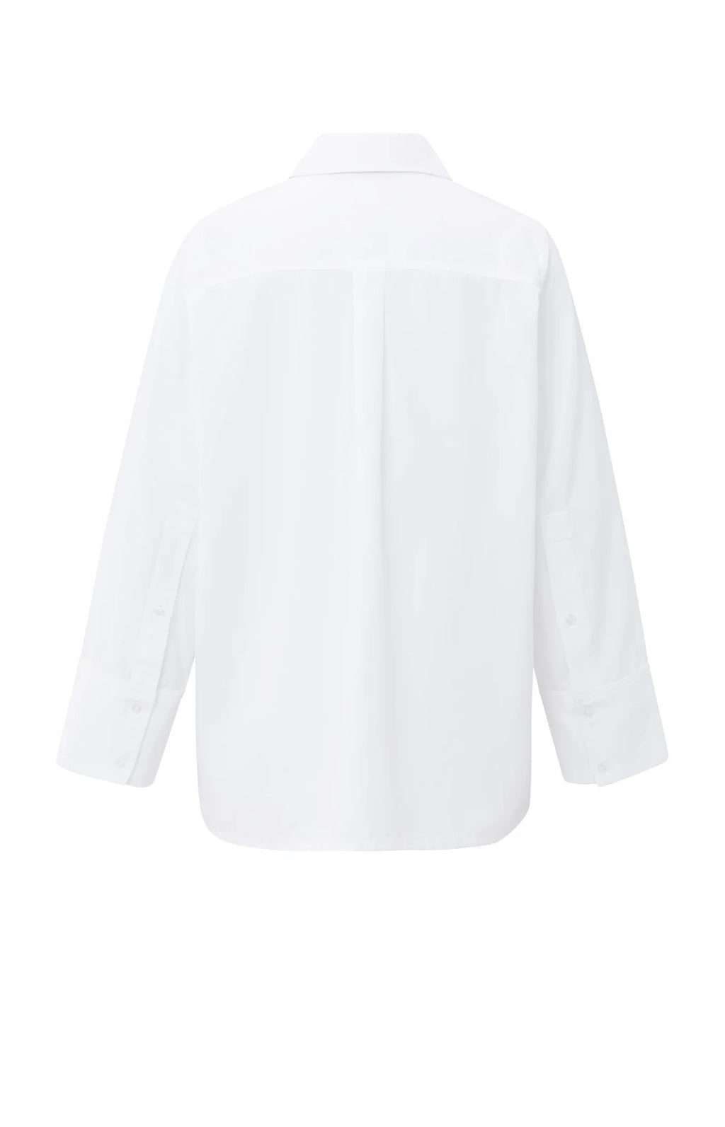 YAYA | Soft Oversized Blouse Pure White