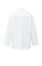 YAYA | Soft Oversized Blouse Pure White