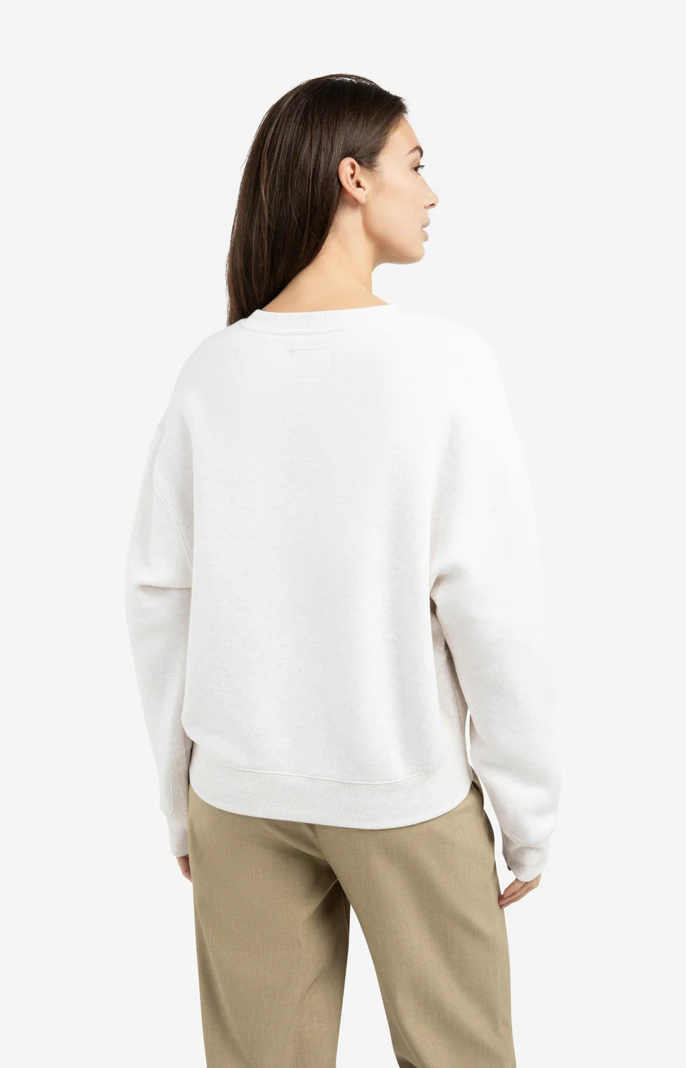 YAYA | Zachte Sweater Met Artwork 'Iconic' Kit Beige Dessin